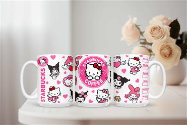 Starbucks Coffee Kitty Valentine